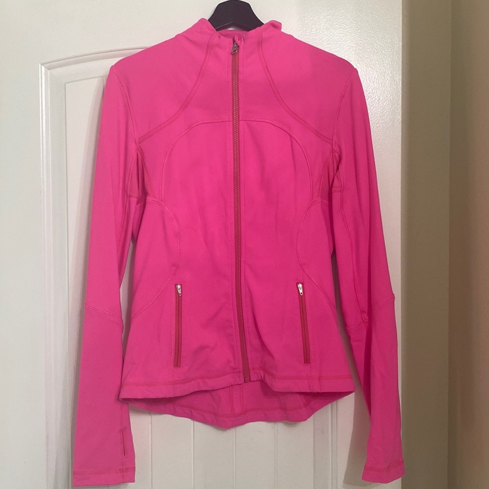 Lululemon Athletica Bright Pink Full Zip